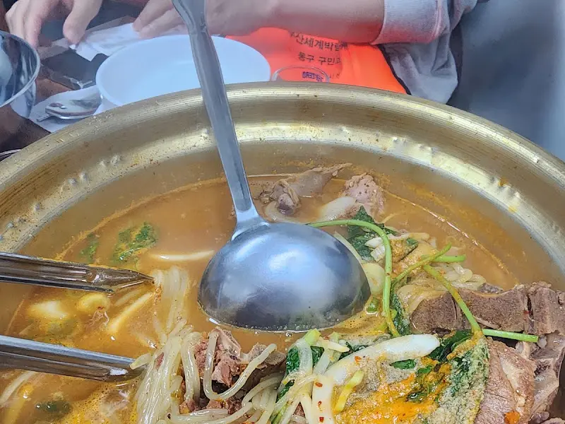 초량 송원감자탕 외부 모습