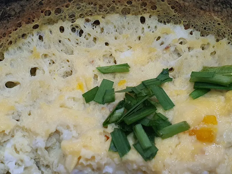 계란찜 클로즈업