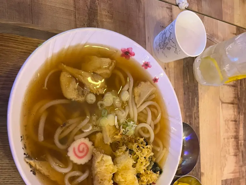 칠공상회 우동 근접샷