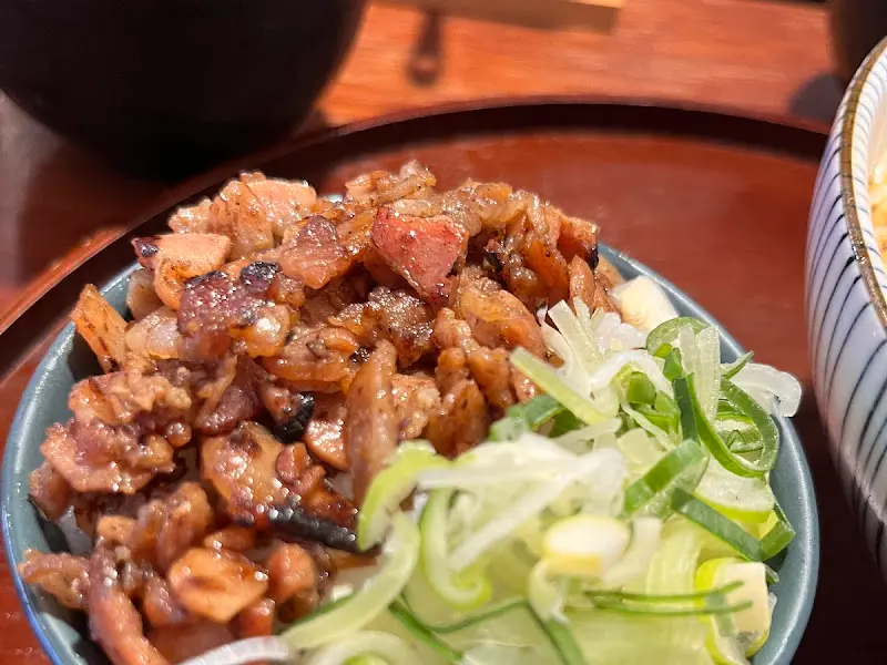 고기 고명 클로즈업