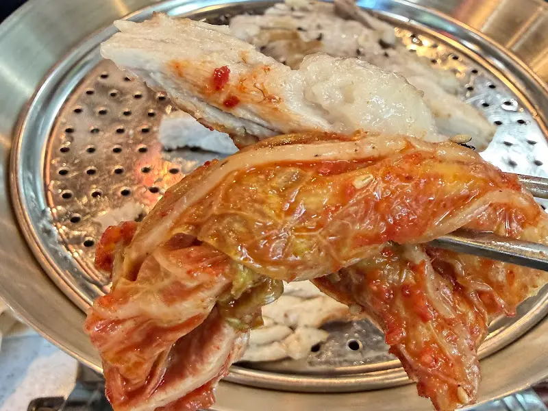 보쌈과 김치의 환상적인 조합