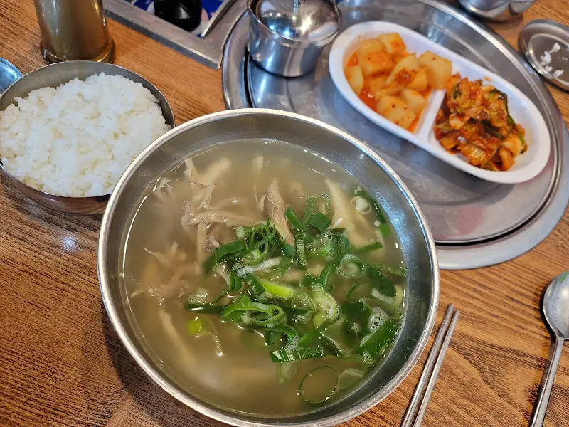 닭곰탕 한상차림