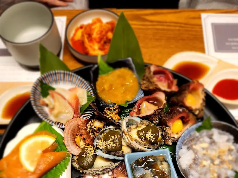 해산물 모듬 한상차림