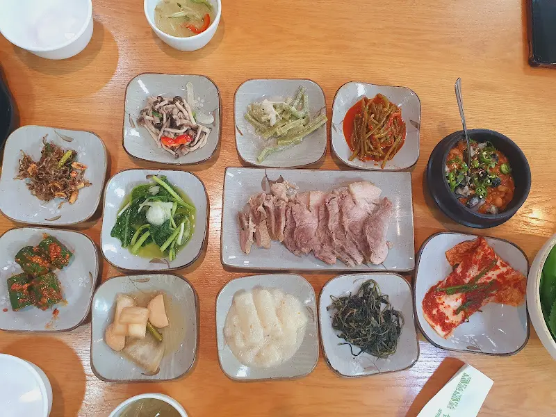 푸짐한 쌈 채소