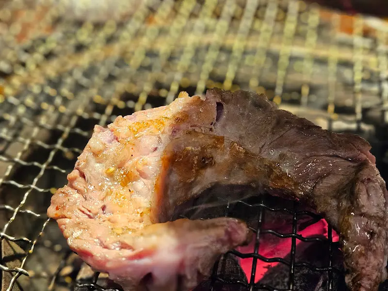 푸짐한 마늘 갈비 한 상 차림