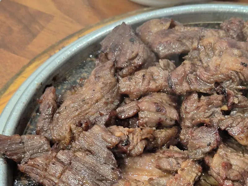 윤기가 흐르는 양념갈비