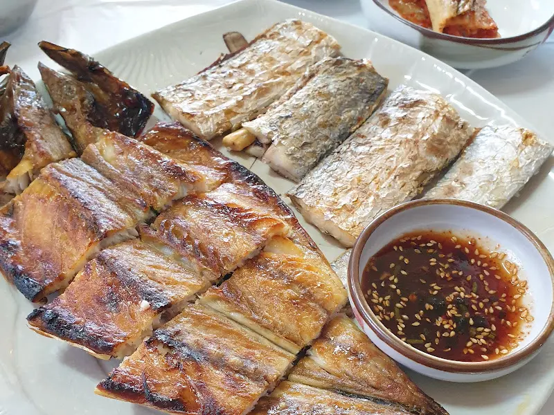 생선구이 한 상차림