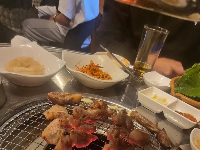 고기 한 상 차림