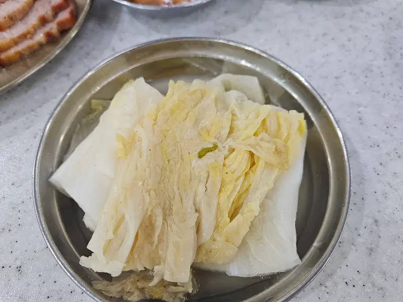 깔끔한 백김치