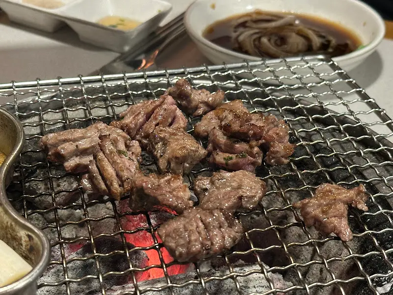 숯불 위 갈매기살