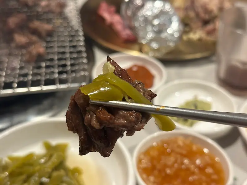 갈매기살과 밑반찬