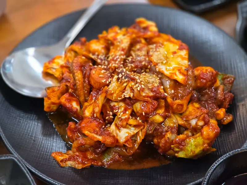 매콤한 쭈꾸미볶음