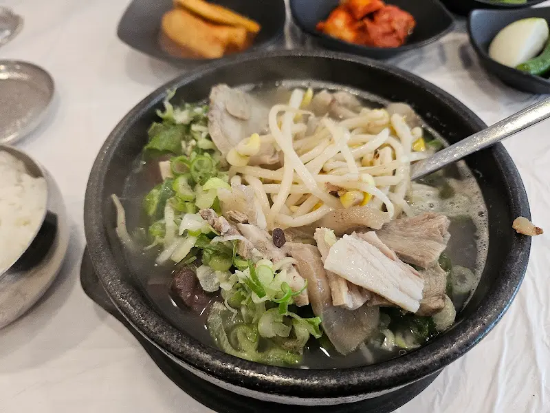 국밥과 반찬