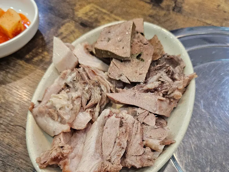 탑골순대국 메뉴