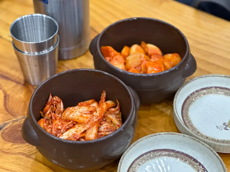 겉절이와 깍두기