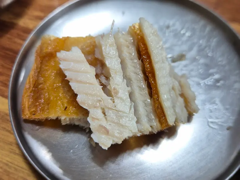 촉촉한 박대 속살