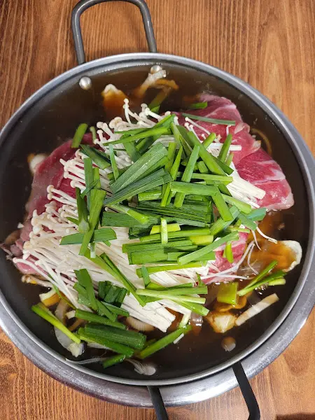 산더미 불고기 클로즈업