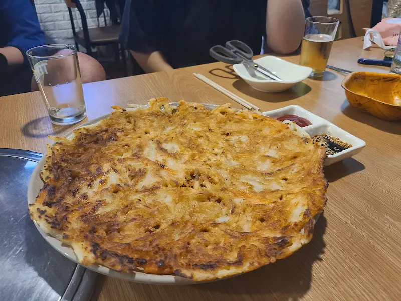 푸짐한 해물파전