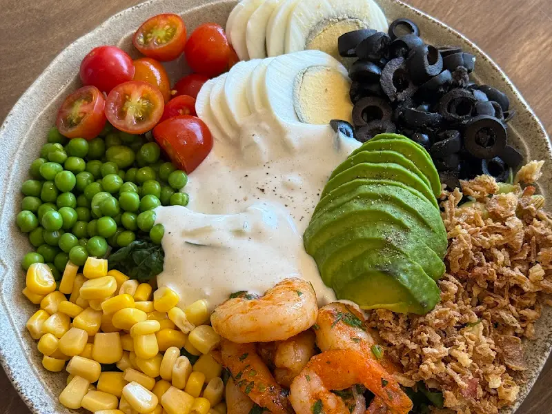 아보카도 쉬림프 샐러드