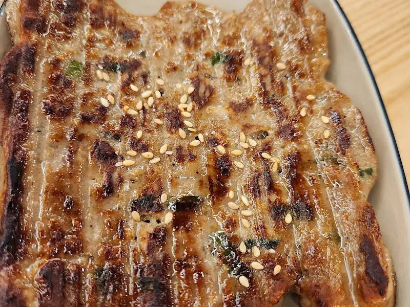 구워져 나오는 떡갈비