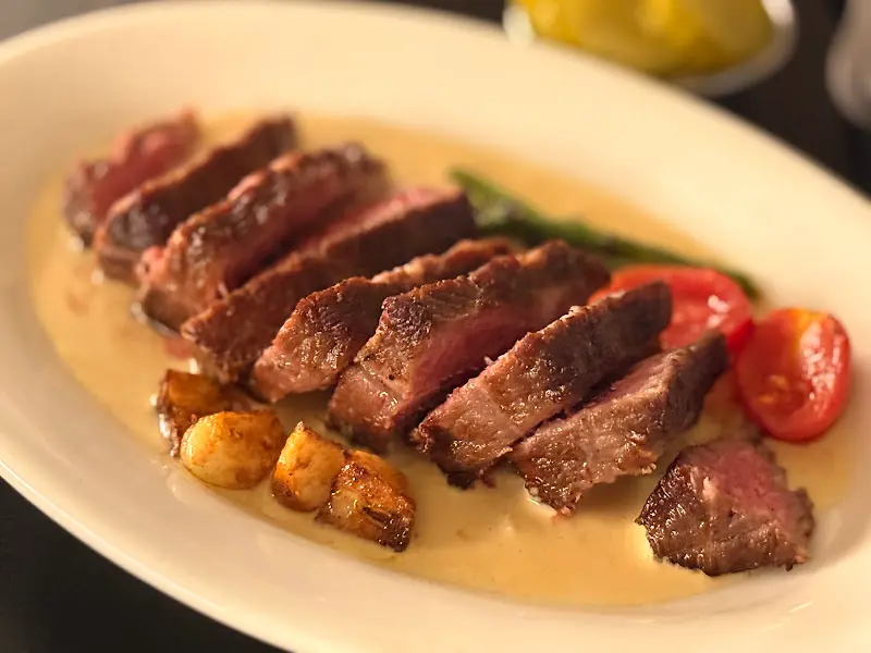 수비드 다이앤 스테이크