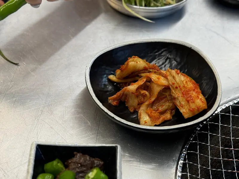 정갈한 밑반찬 김치