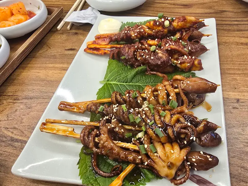 매콤달콤한 낙지호롱구이