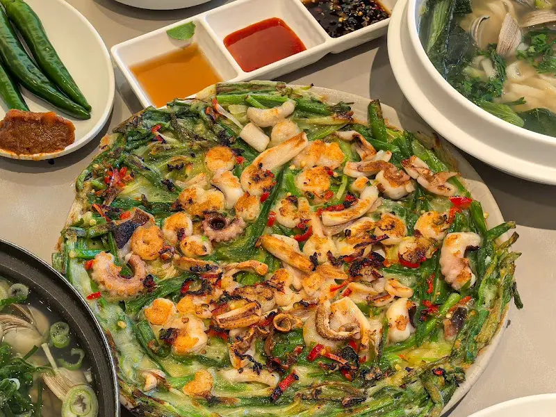 겉바속촉의 정석, 낙지해물파전