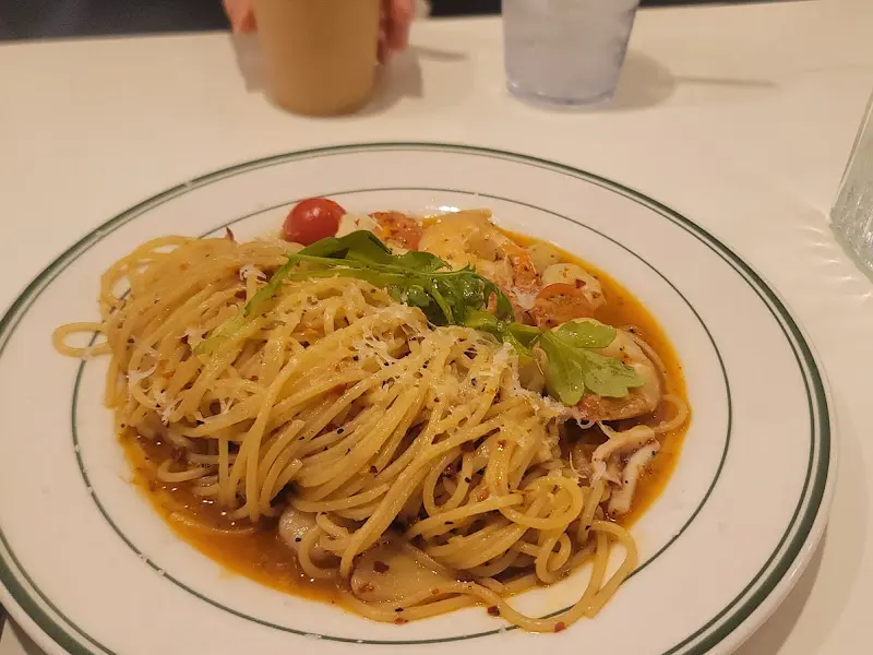 새우 바질 크림 리조또