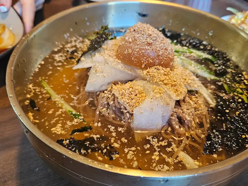 정선회관 물막국수