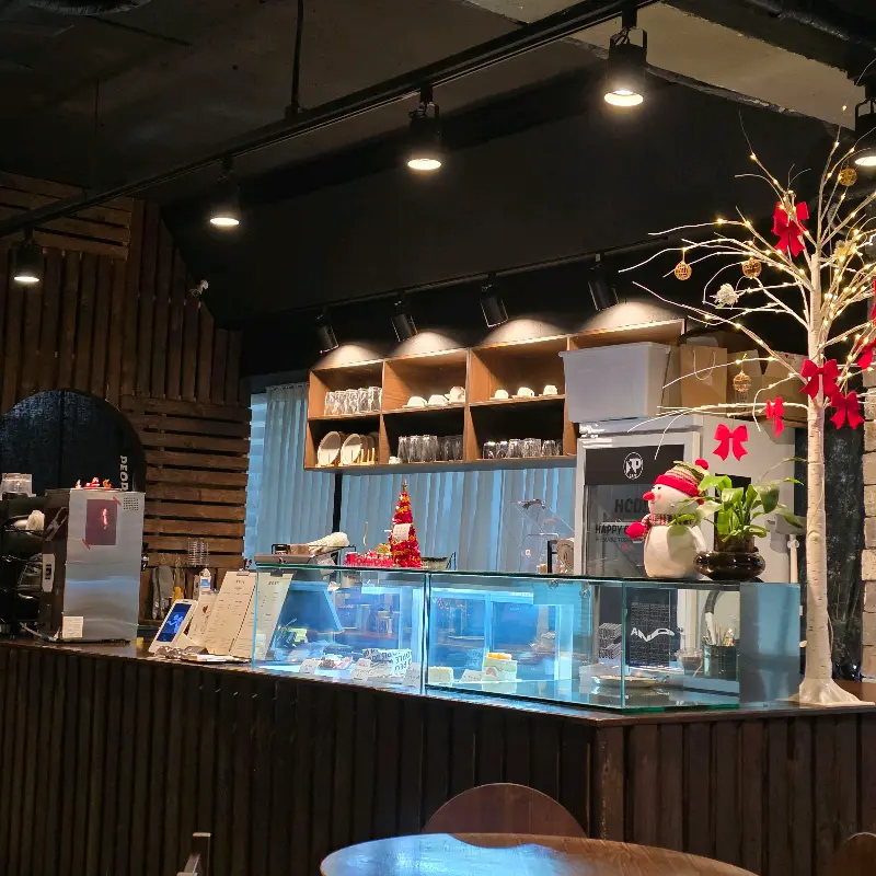 카페 내부 모습