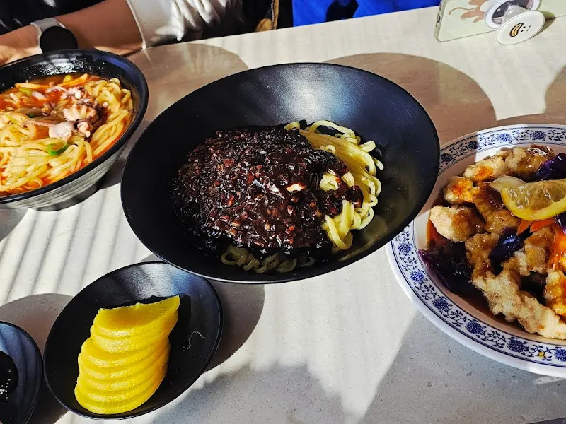 태종대짬뽕, 짜장면, 탕수육 한상차림