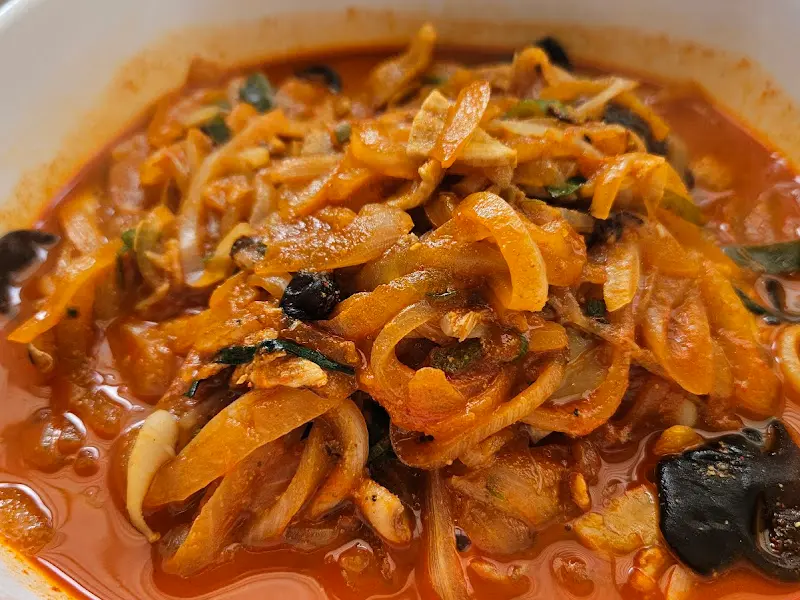 비빔짬뽕 클로즈업