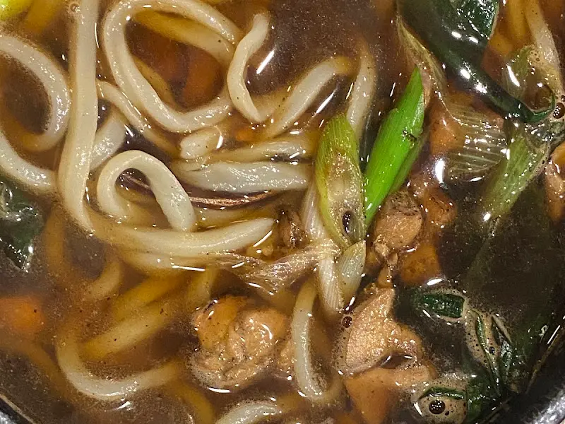 지도리 우동 근접샷