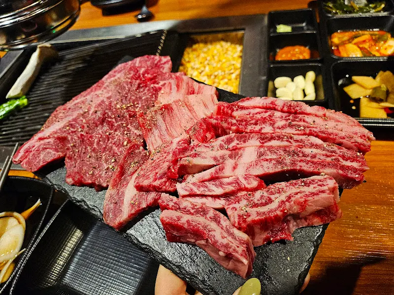 고기 한 상 차림