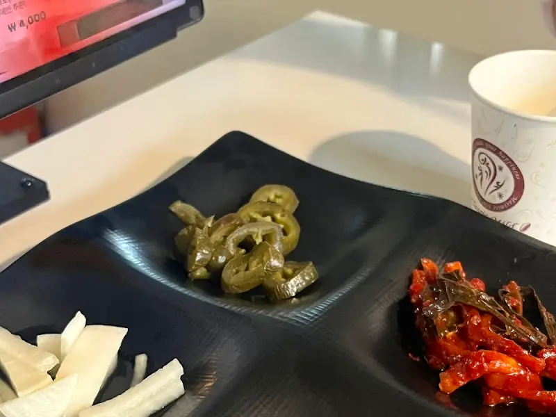 곁들임 메뉴 클로즈업