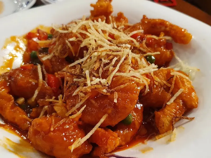 새콤달콤한 깐풍 중새우