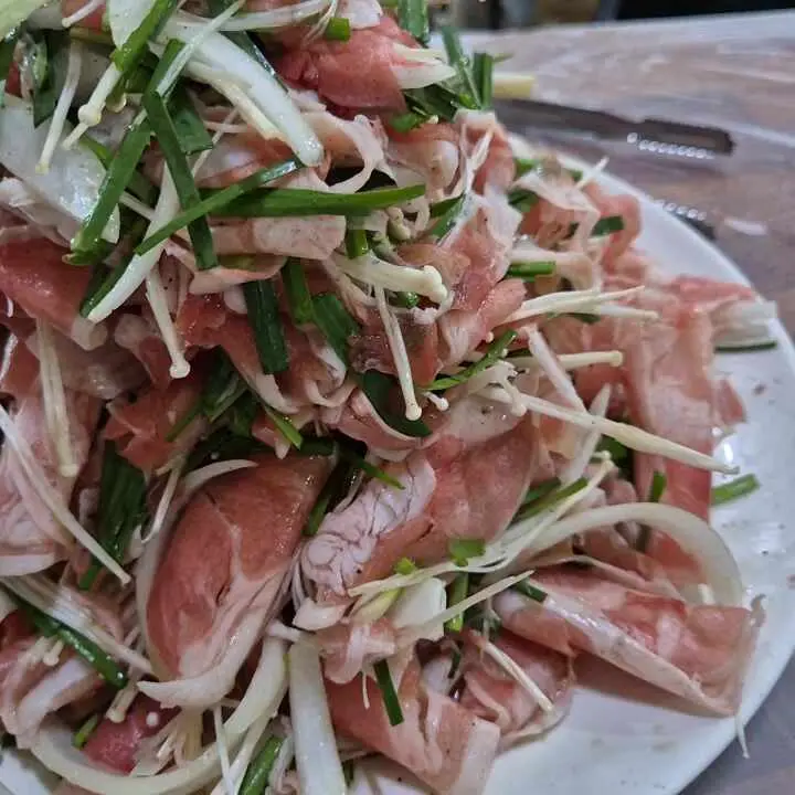 지글거리는 오리 대패