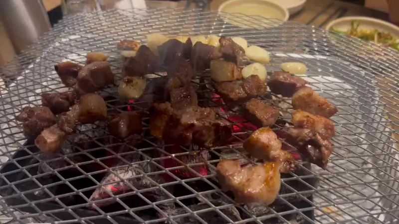 특수부위와 마늘