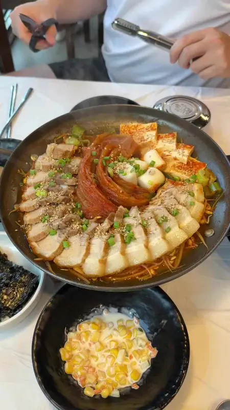 전체적인 상차림