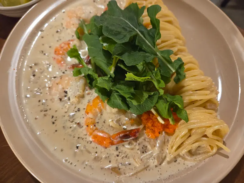 홍새우 파스타