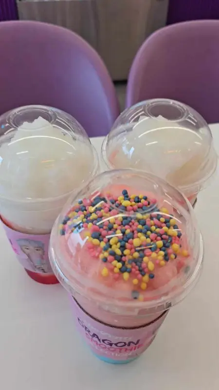 아이들이 좋아할 만한 솜사탕 스무디