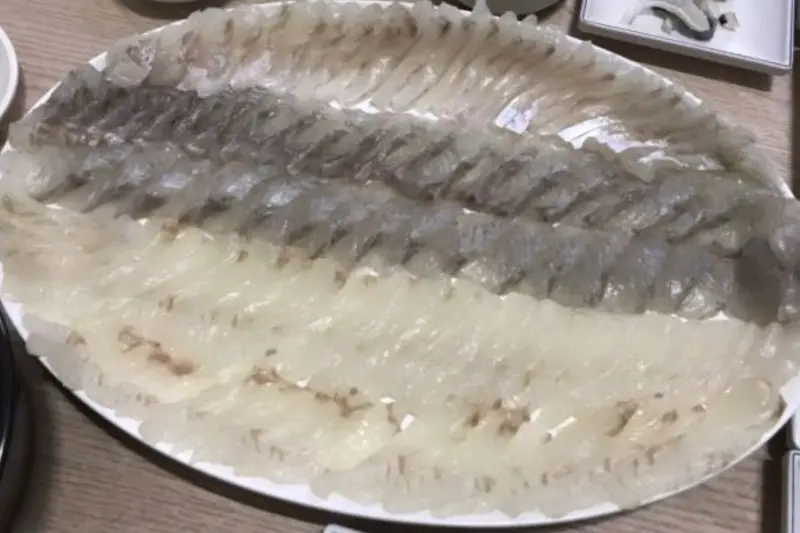 신선함이 느껴지는 활어회