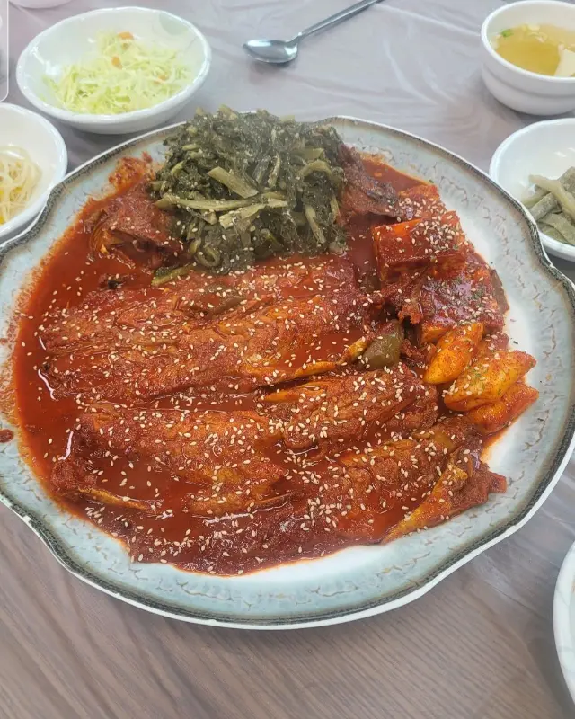 코다리찜 비주얼