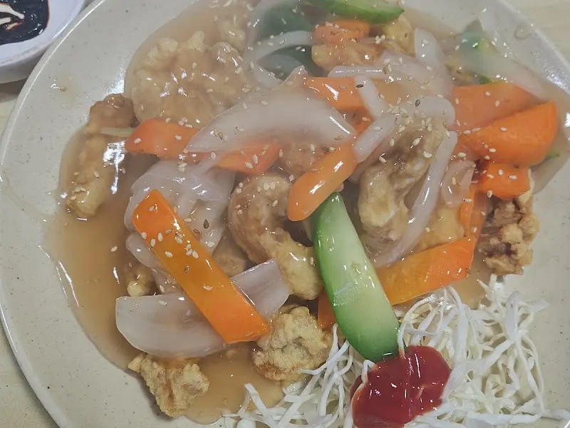 옛날 스타일 탕수육