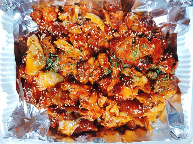 매콤한 양념족발