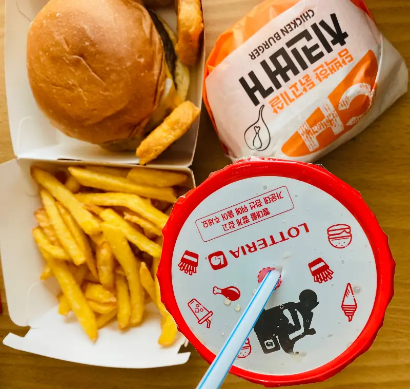 불고기버거 세트