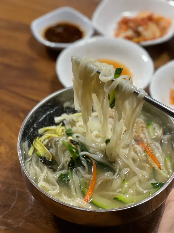칼국수 면발