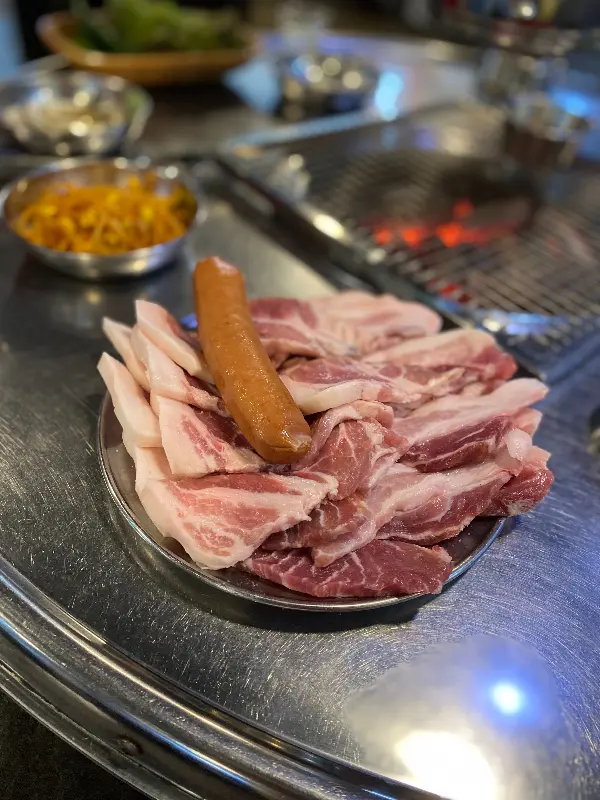 뒷고기와 소시지