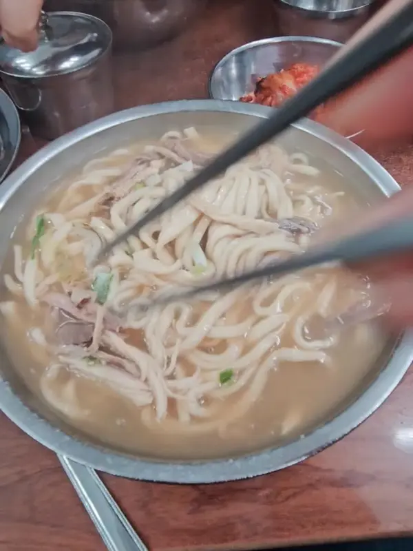 혜성칼국수 닭칼국수